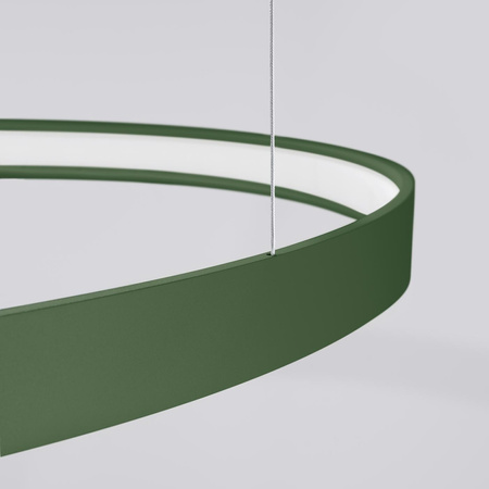 Żyrandol RIO 78 zielona oliwka LED 4000K (TH.377) - Thoro Lighting
