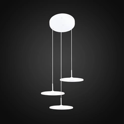 Minimalistyczna lampa LED wisząca – VINYL 3 Altavola Design (LA080/P) - ALTAVOLA DESIGN