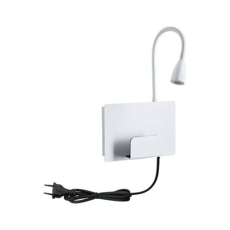 Oprawa ścienna HALINA LED USB-C biały mat (PL71100) - PAULMANN