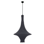 Lampa wisząca Alda L - Czarna (500 mm)   (5113) - Shilo