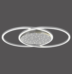 YUKI LAMPA SUFITOWA STALOWY (6025-55) - Paul Neuhaus