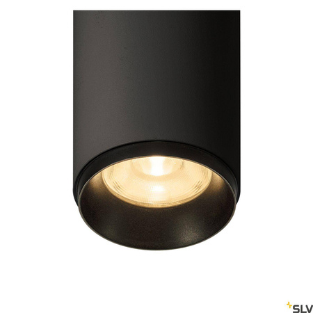 NUMINOS® SPOT DALI M, wewnętrzna oprawa sufitowa natynkowa LED, czarna/czarna 2700 K 24° (1004482) - SLV