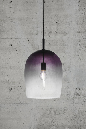 Lampa wisząca UMA Nordlux E27 40W Szkło Szary