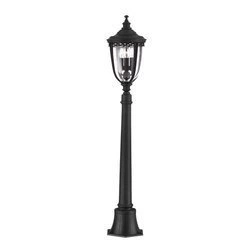 Lampa zewnętrzna, stojąca ENGLISH BRIDLE kol. CZARNY (FE/EB4/M BLK) - Feiss - Elstead Lighting