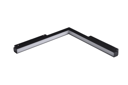 Oprawa szynowa SAGA TRACK MAGNETIC CORNER B 24W MILKY120 4000K BK (AZ4619) - Azzardo