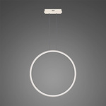 Lampa wisząca Ledowe Okręgi No.1 X 80cm 3k biała Dali (LA073/X_80_in_3k_white_Dali) - ALTAVOLA DESIGN