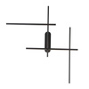 WALL LAMP 36W 3000K BLACK (1946 Zambelis) - Zambelis