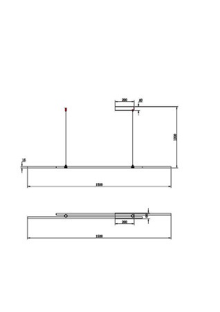 Lampa wisząca Halo (MOD005PL-L36BSK) - Maytoni