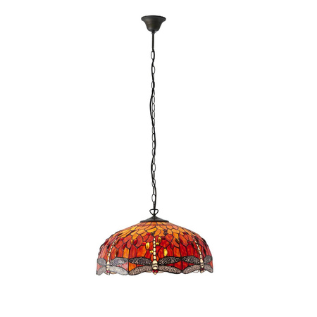 Lampa Wisząca Dragonfly flame (64082) Tiffany