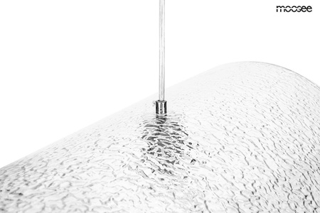 Szklana lampa wisząca CAPELLO FI 40 clear (MSE1501100433) - Moosee