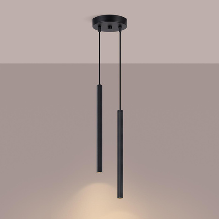 Lampa wisząca ARCHE 2P czarna (SL.1867) - Sollux Lighting