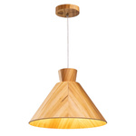 Lampa wisząca Conical (QN-CONICAL-P-M-TEAK) - Quintiesse