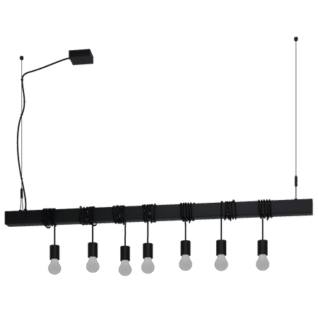 Lampa wisząca TOWNSHEND-B czarna (39938) - EGLO