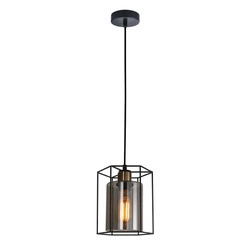 Lampa Wisząca Kalula (PND-78901-1-BK+SG) - Italux