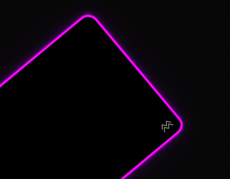 Podświetlana podkładka pod myszkę RGB 450 x 400 mm (LV9292) - LVN SYSTEM
