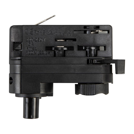 Złączka Track Czarny Do Lampy Wiszącej 3-Obwodowy (ML2144) - Milagro