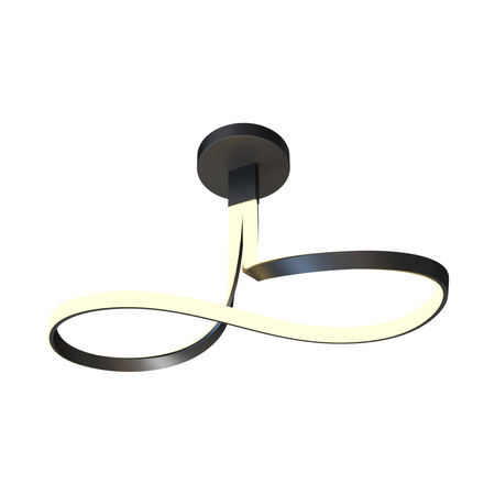 Lampa sufitowa VISO czarna (MX9932-1-3BD) - Zuma Line
