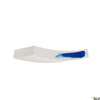PLASTRA 102 CURVE, lampa ścienna, biały gips, QT-DE12, maks. 100 W (148012) - SLV
