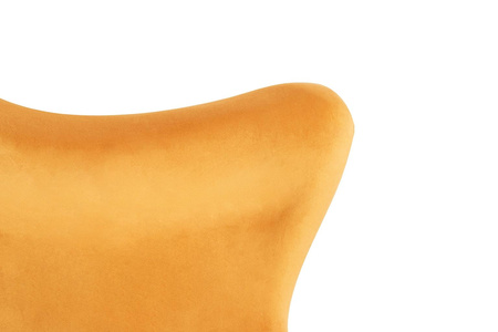 Fotel EGG SZEROKI VELVET musztardowy (KH0101009563) - King Home