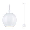 Biała lampa wisząca nad wyspą w kuchni  (PL76993) - PAULMANN