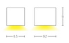 OUTDOOR WALL LIGHT 1XGU10 GRAPHITE (E121 Zambelis) - Zambelis