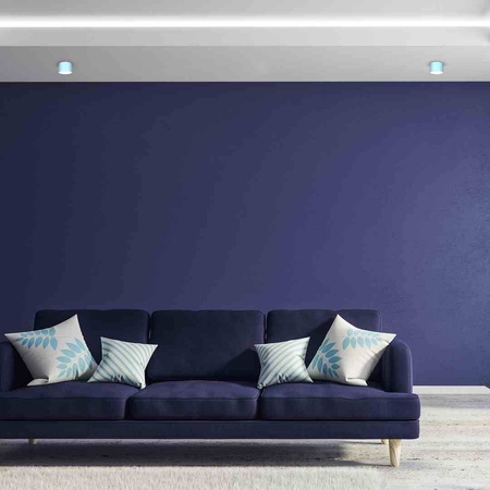 Lampa sufitowa DIXIE Blue/White 1xGX53 (MLP7548) - Milagro