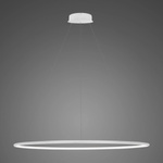 Lampa wisząca Ledowe Okręgi No.1 120cm 3k biała Dali (LA073/P_120_in_3k_white_Dali) - ALTAVOLA DESIGN