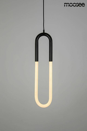 Nowoczesna lampa wisząca do salonu PUZO S czarna  (MSE1501100419) - Moosee