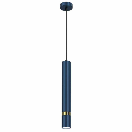 Lampa wisząca JOKER NAVY BLUE/GOLD 1 (MLP7725) - Milagro
