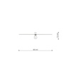 Kinkiet / Lampa sufitowa SIRKEL 60 czarny (TH.143) - Thoro Lighting