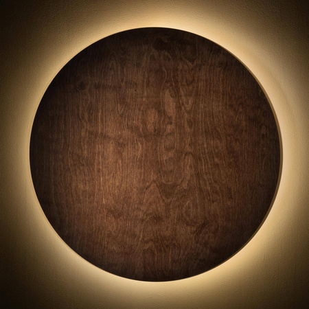 Drewniany kinkiet RING TIMBER LED XL (11292) - Nowodvorski
