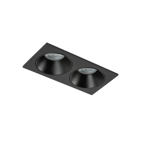 Lampa wpuszczana PRISMA DUO BLACK 2 XGU10 (10579) - TK Lighting