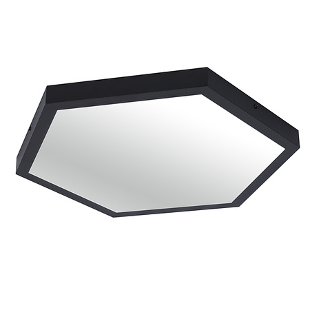 Panel LED Natynkowy HEXAGON BY-SLS-6C Plaster Miodu 40W Czarny - Syntron