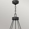 Żyrandol Collier - 5 źródeł światła - Zgaszona czerń (HK-COLLIER5-BX) - Elstead Lighting