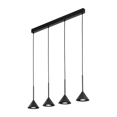 Lampa wisząca CONO BLACK MINI 4 (10305) - TK Lighting