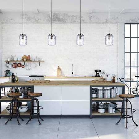 Pojedyncza lampa wisząca  Sola  (SOLA-P) - Elstead Lighting