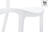 MODESTO krzesło ZING białe - polipropylen (C1028.WHITE) - Modesto Design