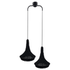 Lampa wisząca Mahaka 2 - Czarna (500 mm)   (5173) - Shilo