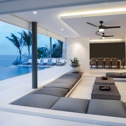 Wentylator sufitowy czarny mat, metalowe łopatki bez światła IP44 (23004 Zambelis) - Zambelis