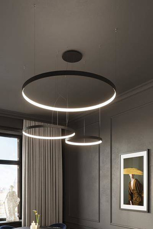 Lampa wisząca RIO 110 czarny LED 4000K (TH.112) - Thoro Lighting