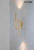 Lampa ścienna MACAROON złota (MSE010100376) - Moosee