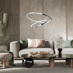 Lampa wisząca HOOP CHROME 51W LED (ML1550) - Milagro