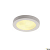 PLASTRA 105, lampa sufitowa, TC-DSE, okrągła, biały gips, maks. 50 W (148001) - SLV