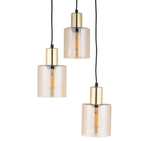 Lampa wisząca SIERRA GOLD 3 PŁ (6667) - TK Lighting
