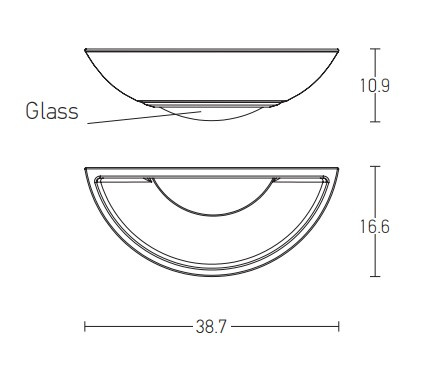 WALL LAMP E14 40W (20273 Zambelis) - Zambelis