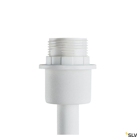 FENDA podstawa lampy podłogowej I E27, lampa podłogowa indoor, kolor biały, bez klosza (1003031) - SLV