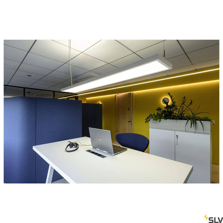 Ściemnialna lampa wisząca WORKLIGHT PRO 150 DALI, Touch,  biała (1007472) - SLV