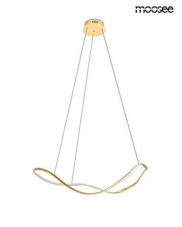 MOOSEE lampa wisząca WAVES 60 złota (MSE1501100594) - Moosee