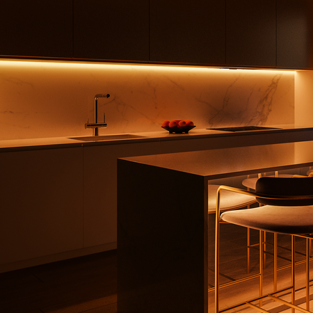 Taśma COB 320/m 3000K IP20 12V 5m (EKPL1070) - Eko-Light