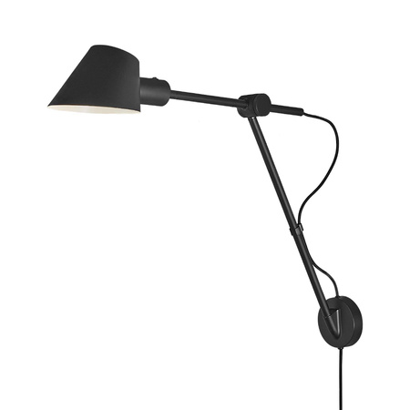 Lampa ścienna STAY Nordlux E27 60W Aluminium Czarny